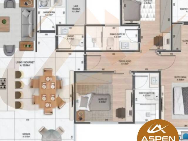 #2286 - Apartamento para Venda em Arapongas - PR - 3